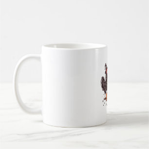 Mug Chicken sorcière Citrouille d'Halloween automne