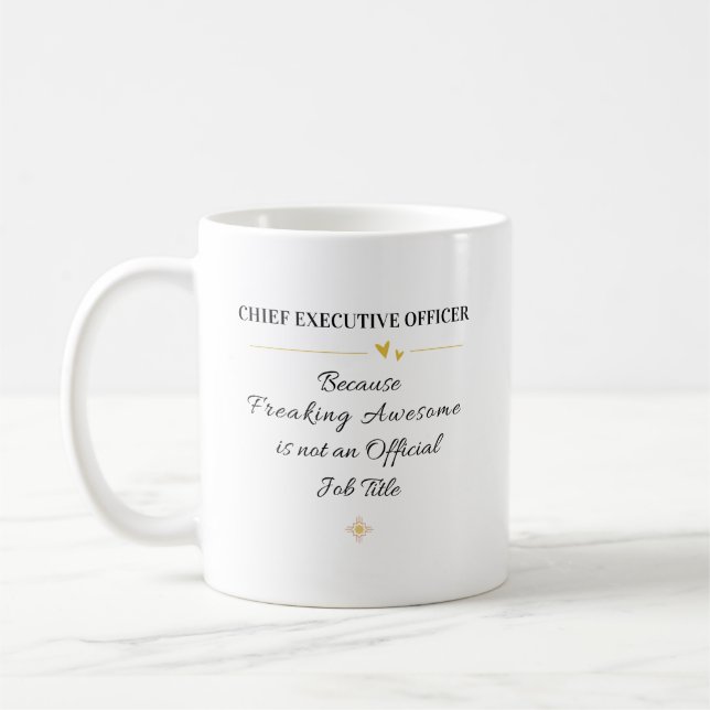 Mug Chief Executive Officer Office Quote (Gauche)
