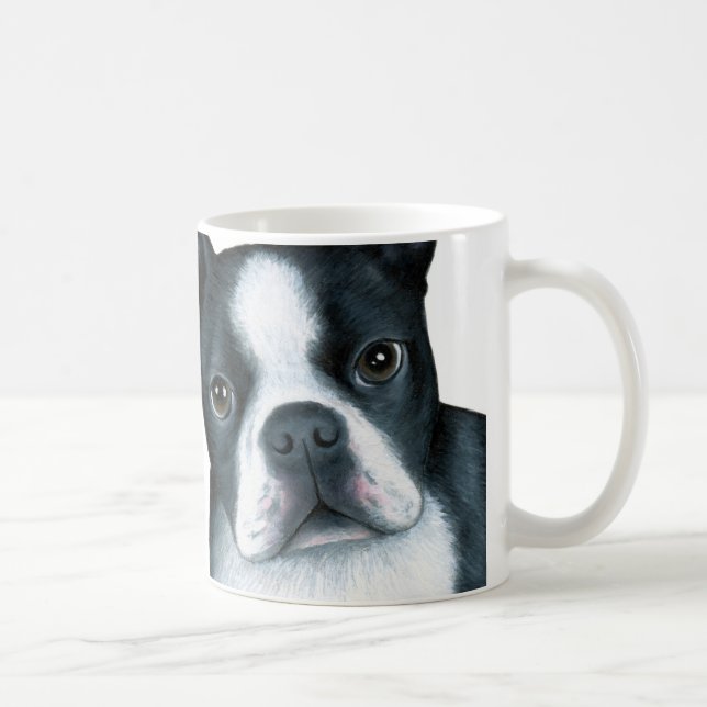 Mug Chien 128 Boston Terrier (Droite)