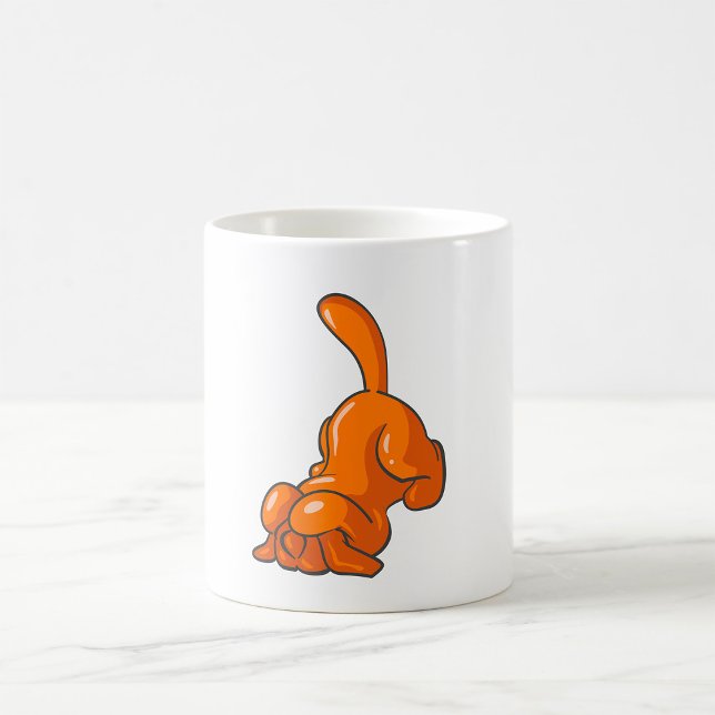Mug Chien à col orange (Créateur téléchargé)