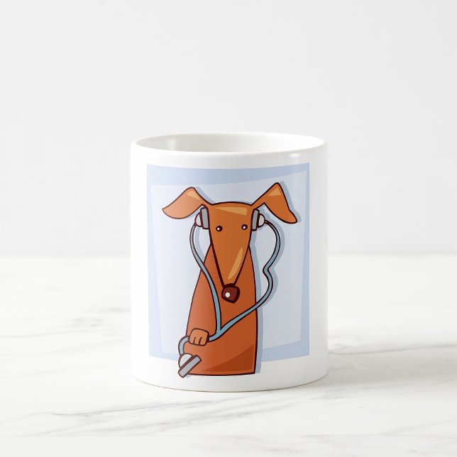 Mug Chien à écouter de la musique drôle casque Pup (Créateur téléchargé)
