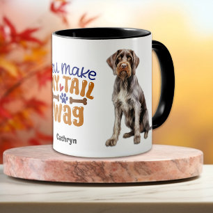 Mug Chien À poils durs allemand Pointer Vous Faites Mo
