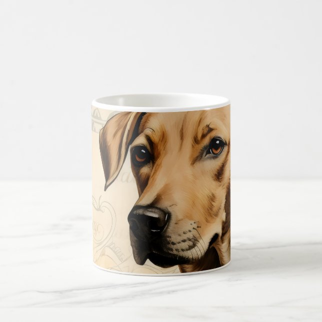 Mug Chien adorable longues oreilles (Centre)