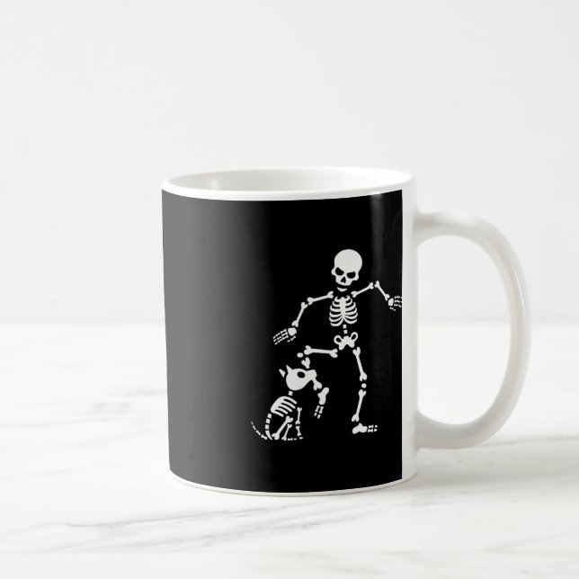 Mug Chien amusant comme os Costume Halloween (Droite)
