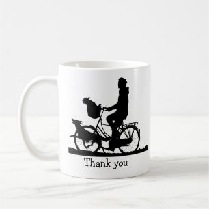 Mug Chien Animaux Animaux Animaux, Cyclisme, Bike Merc