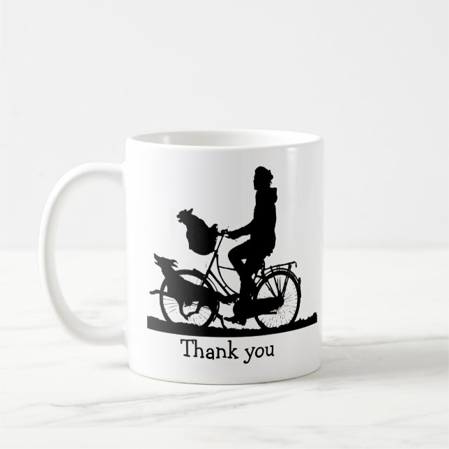 Mug Chien Animaux Animaux Animaux, Cyclisme, Bike Merc (Gauche)