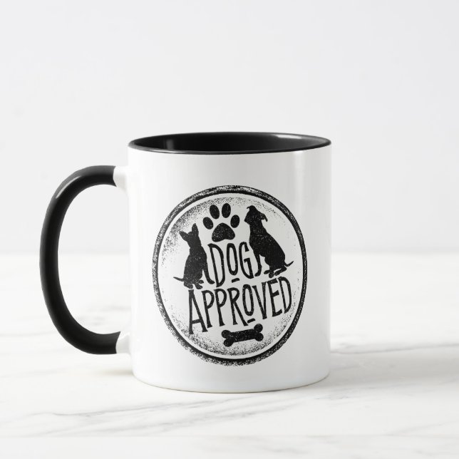 Mug Chien approuvé (Gauche)