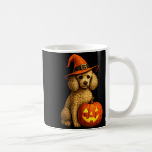 Mug Chien Art Famille Chapeau De Sorcière Citrouille H