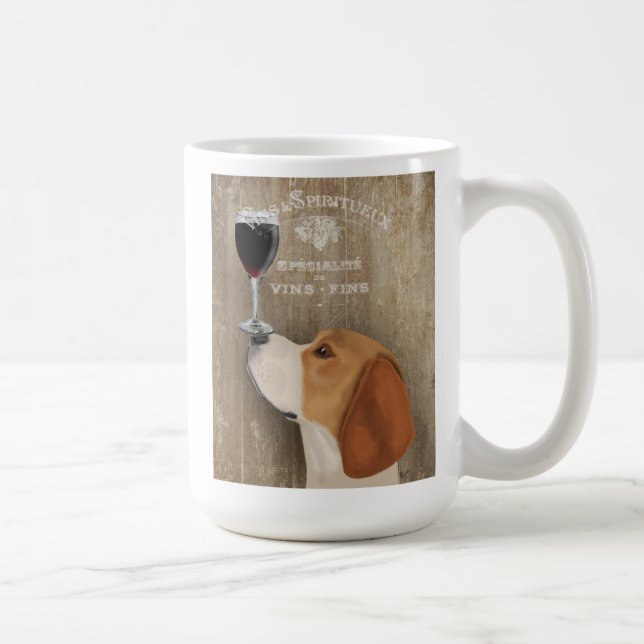 Mug Chien Au Vin Beagle (Droite)