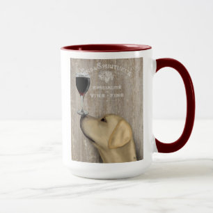 Mug Chien Au Vin Jaune Labrador