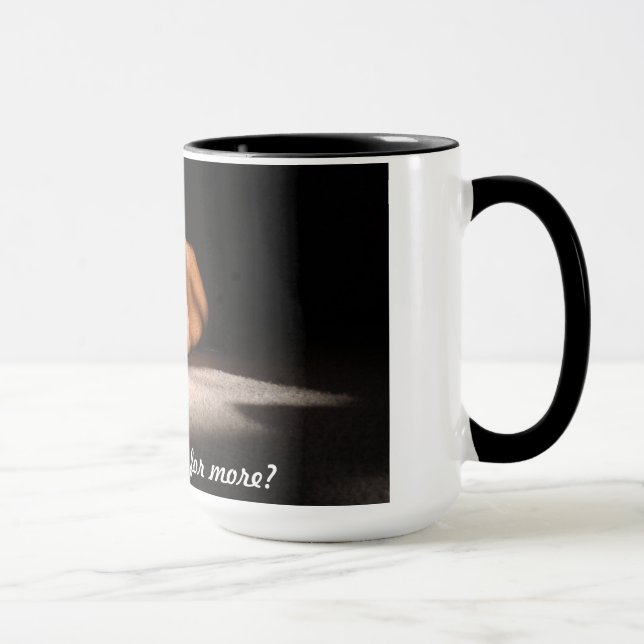 Mug Chien avec le festin (Droite)