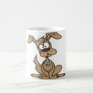Mug Chien avec un confus drôle