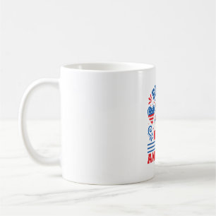 Mug Chien Beagle patriotique pour 4 juillet