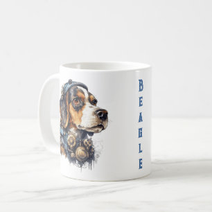 Mug Chien Beagle Steampunk