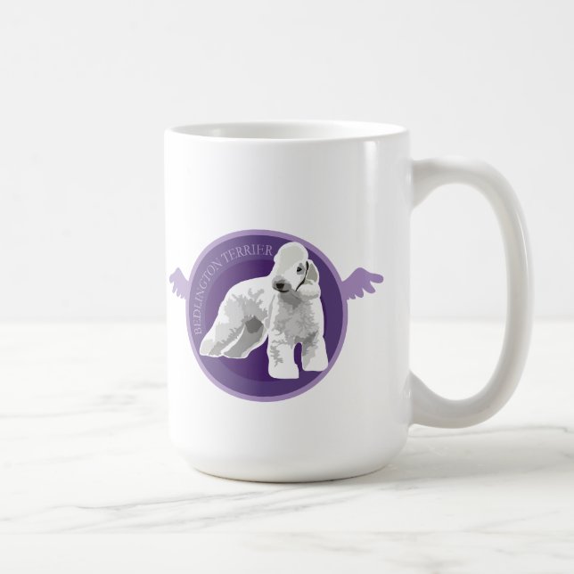Mug Chien bedlington terrier (Droite)