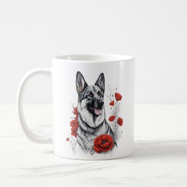 Mug Chien berger allemand (Gauche)