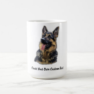 Mug Chien Berger Allemand Créez votre propre texte per