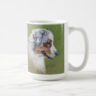 Mug Chien berger australien par Glenda S. Harlan