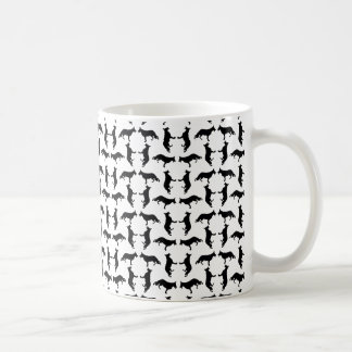 Mug Chien berger silhouette