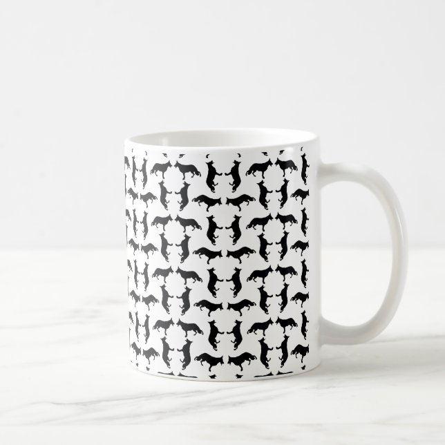 Mug Chien berger silhouette (Droite)
