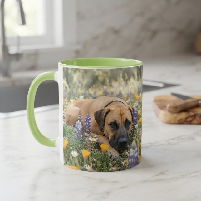 Mug Chien Black Mouth Cur (Créateur téléchargé)