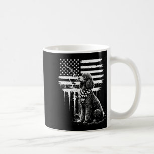 Mug Chien caniche drapeau américain usa 4 juillet amou