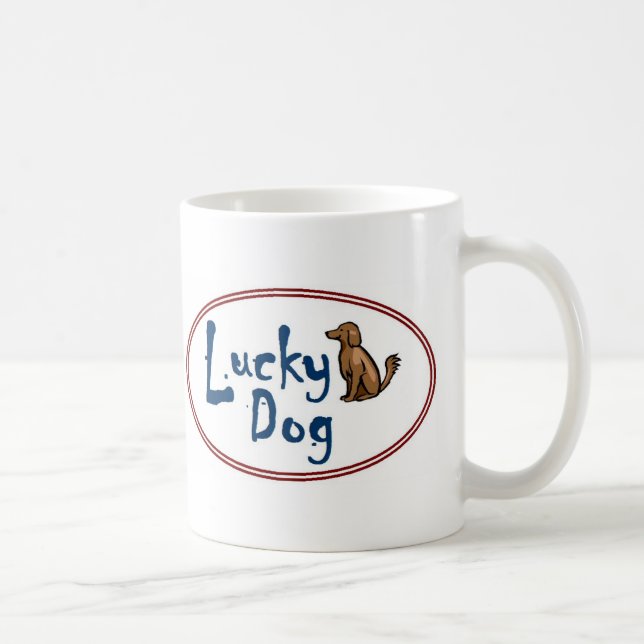 Mug Chien chanceux (Droite)