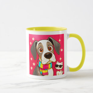 Mug chien chat mignons