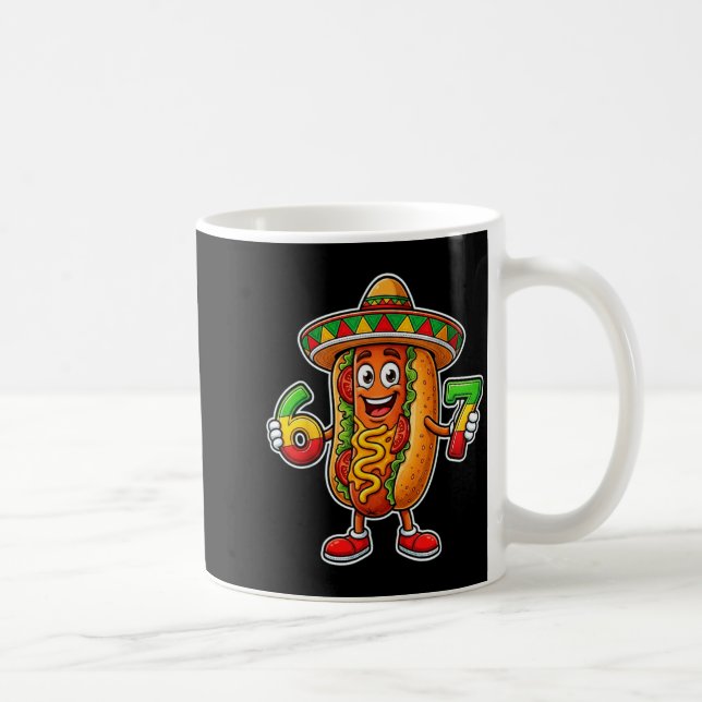 Mug Chien chaud nourriture mexicaine fiesta cinco de m (Droite)