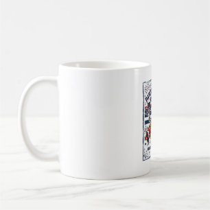 Mug Chien Chaud Patriotique Barbecue Vintage