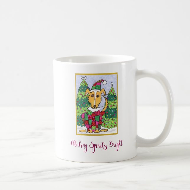 Mug Chien Chien Chien Mignonne Faisant Spiritueux Vaca (Droite)