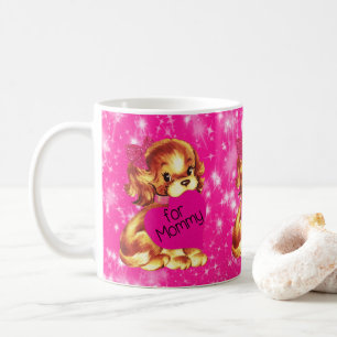 Mug Chien Chien Chien Valentin pour les étoiles de mam