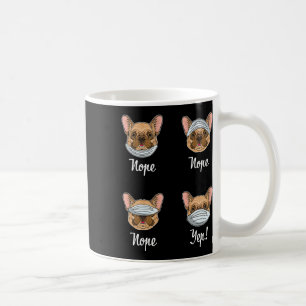 Mug Chien-chien français Bulldogs masques