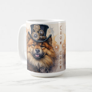 Mug Chien Chow Chow Steampunk