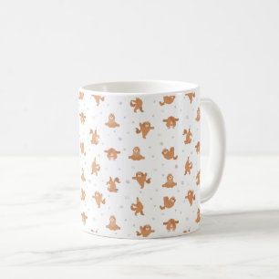 Mug Chien Cockapo faisant du yoga