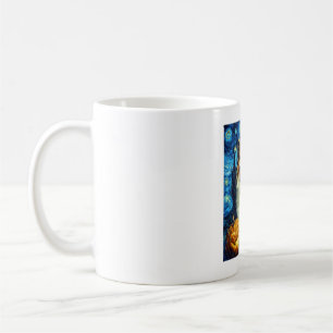 Mug Chien Colley Rough Cute Halloween Jack O Lantern C