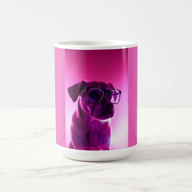 Mug Chien Cool avec Lunettes de Soleil (Centre)