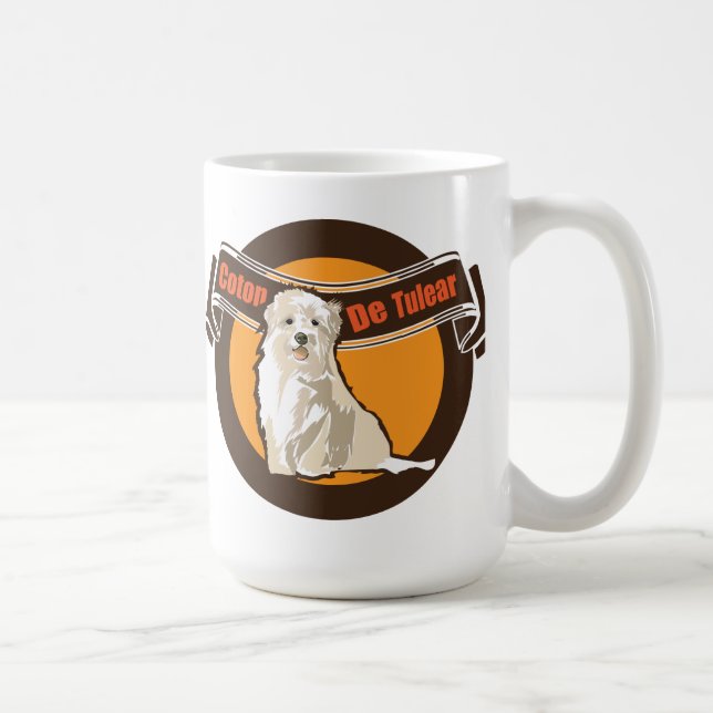 Mug Chien coton de tulear (Droite)