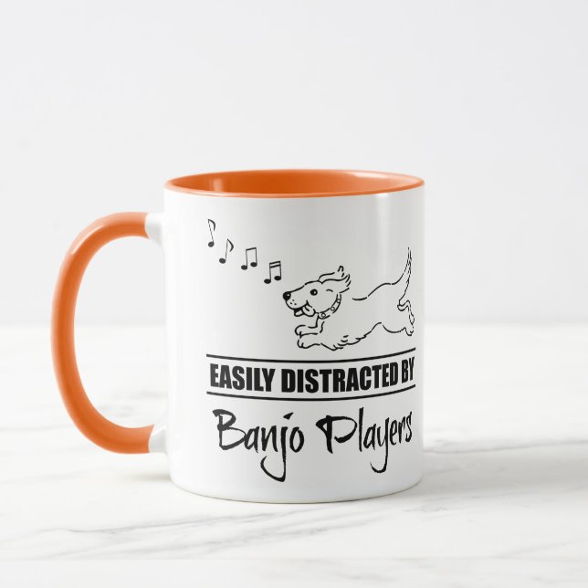 Mug Chien courant facilement distrait par des joueurs (Gauche)
