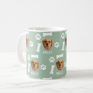 Mug Chien customisé animal de compagnie photo et nom S