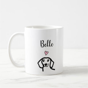 Mug Chien Dachshund Personnalisé