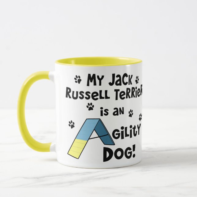Mug Chien d'agilité de Jack Russell Terrier (Gauche)