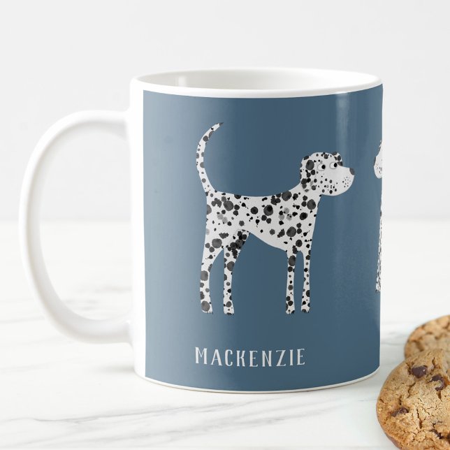 Mug Chien Dalmatien amusant Personnalisé (Créateur téléchargé)