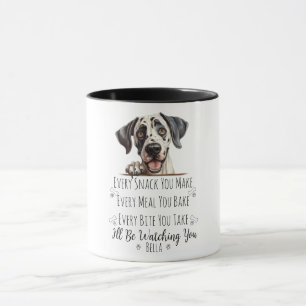 Mug Chien Danois Géant Mignon Personnalisé Drôle
