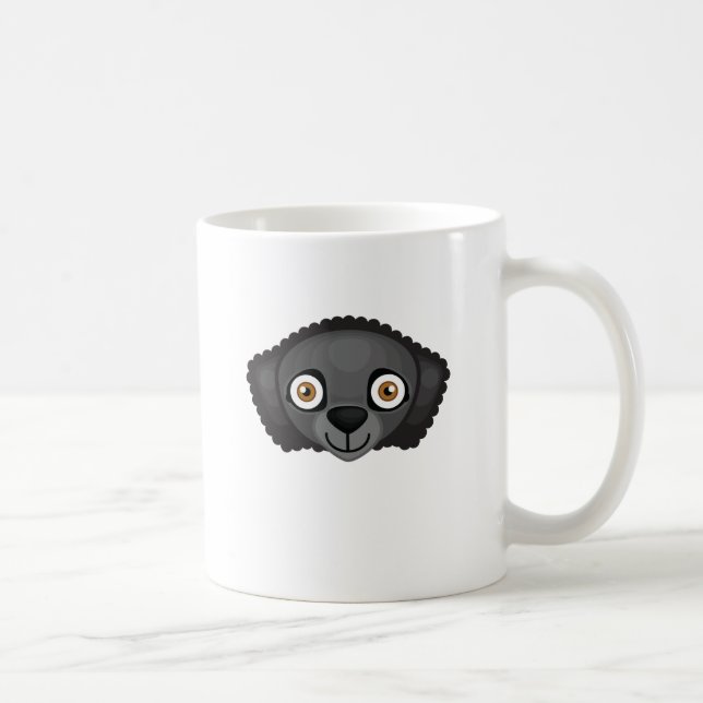 Mug chien d'arrêt Bouclé-haired (Droite)
