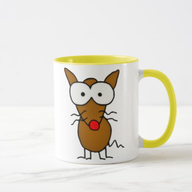 Mug Chien de bande dessinée (Droite)