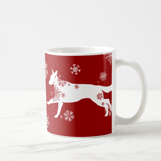 Mug Chien de berger allemand blanc (Droite)