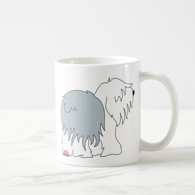 Mug Chien de berger de queue écourtée (Droite)