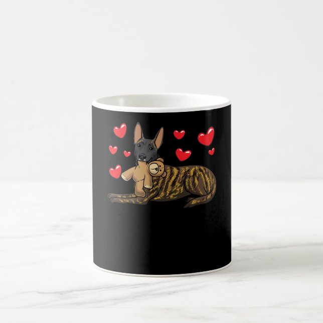 Mug Chien De Berger Néerlandais Avec Animal Stuffé Et  (Centre)