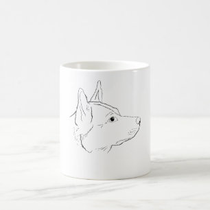 Mug Chien de bétail australien    Art ligne   Idée cad